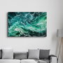 Wallity Pintura Decorativa de Vidrio Templado Multicolor 35 x 55 cm